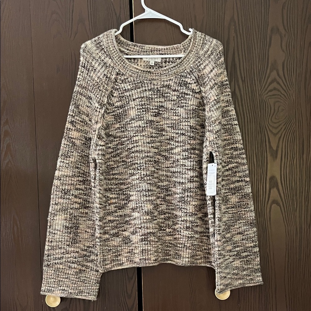 Liverpool knit sweater with wide arms. Size XL. NWT